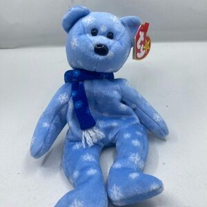 Snow Bear 90s Beanie baby